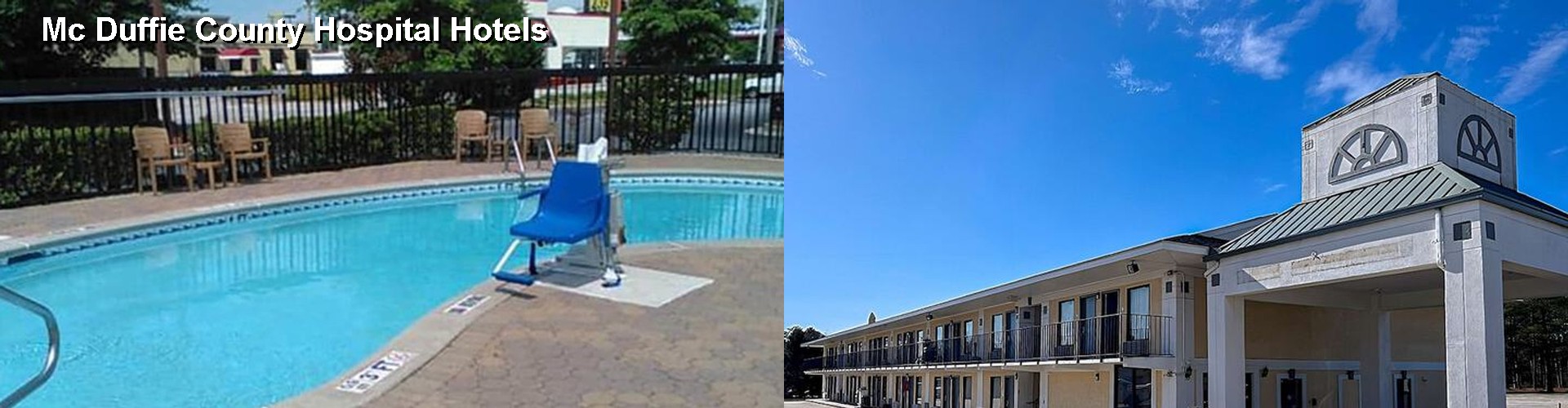 5 Best Hotels near Mc Duffie County Hospital
