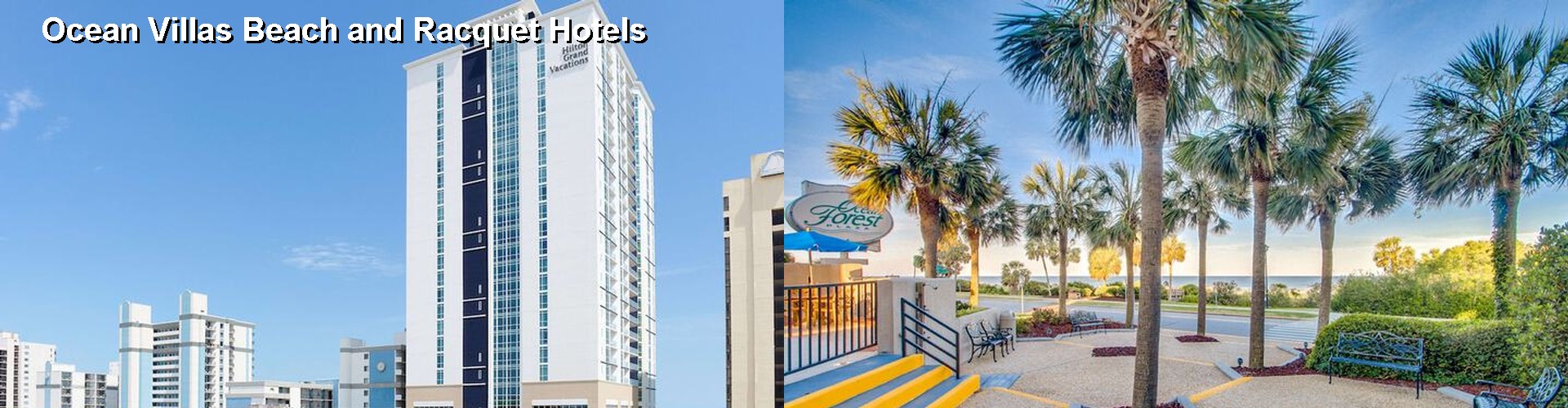 5 Best Hotels near Ocean Villas Beach and Racquet