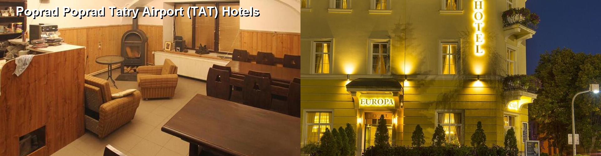 5 Best Hotels near Poprad Poprad Tatry Airport (TAT)