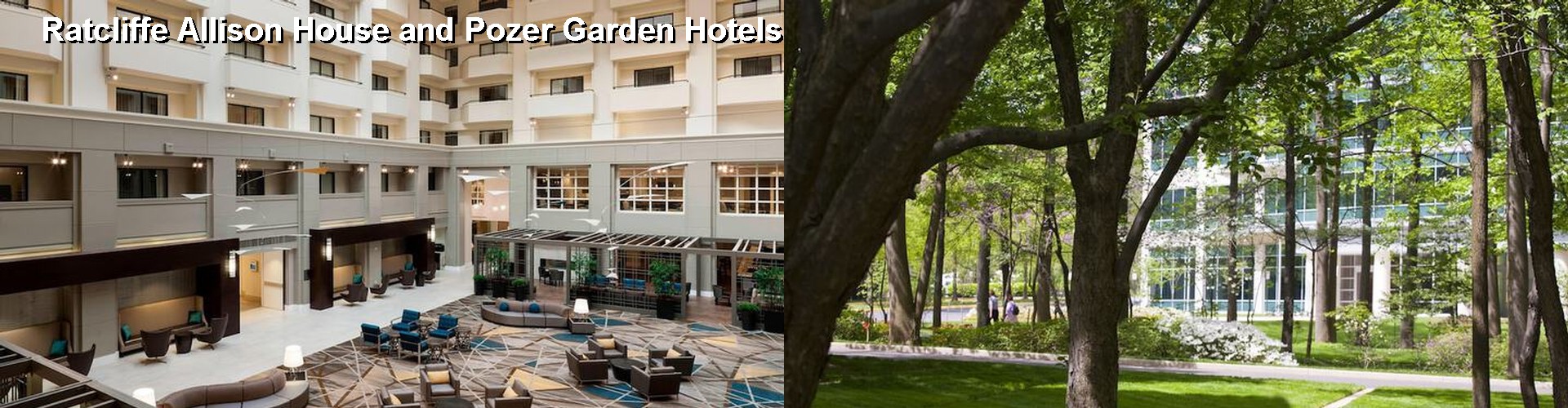 5 Best Hotels near Ratcliffe Allison House and Pozer Garden