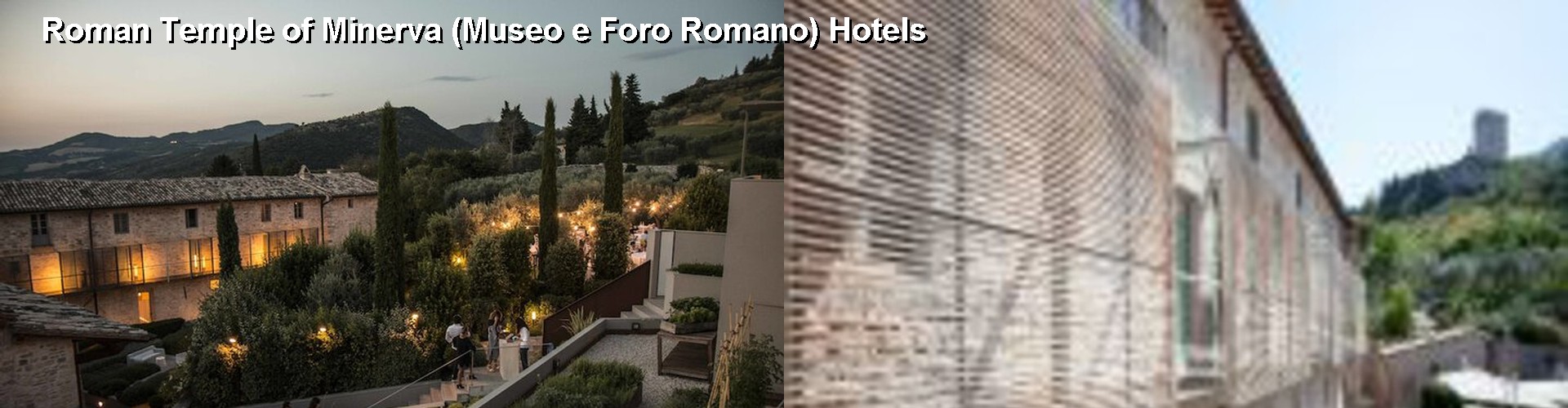 5 Best Hotels near Roman Temple of Minerva (Museo e Foro Romano)