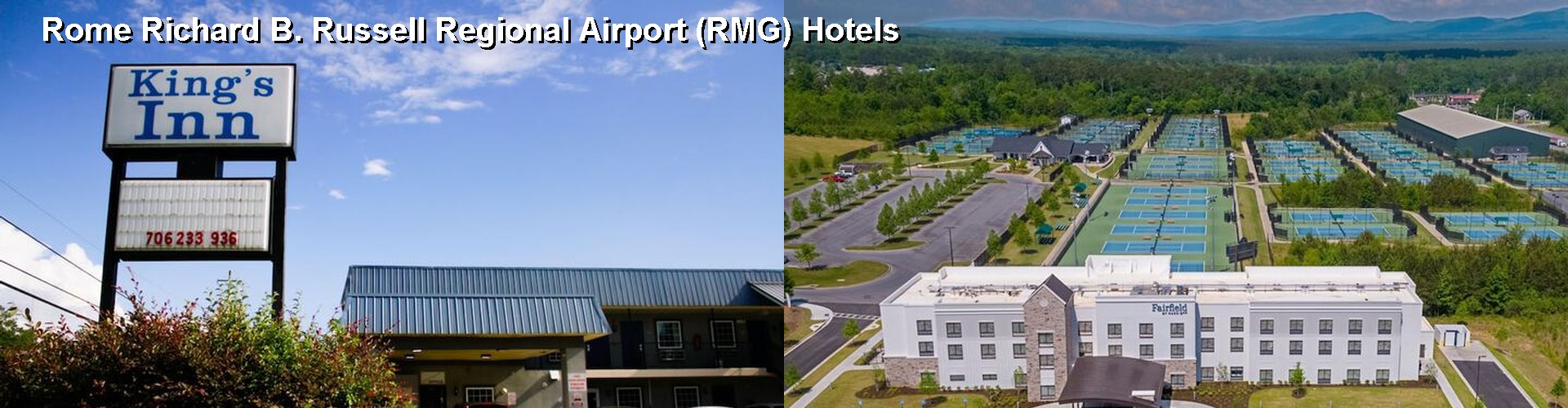 5 Best Hotels near Rome Richard B. Russell Regional Airport (RMG)