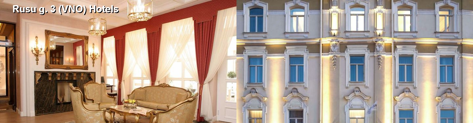 5 Best Hotels near Rusu g. 3 (VNO)