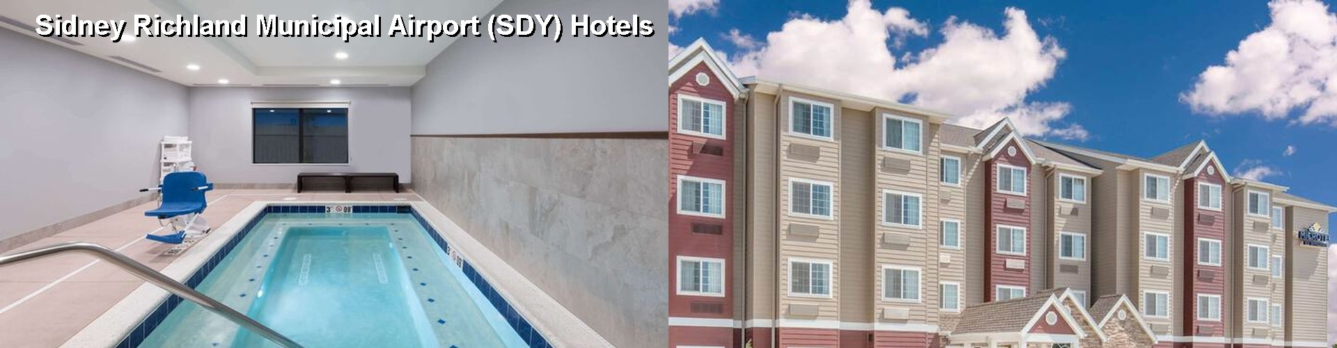 5 Best Hotels near Sidney Richland Municipal Airport (SDY)