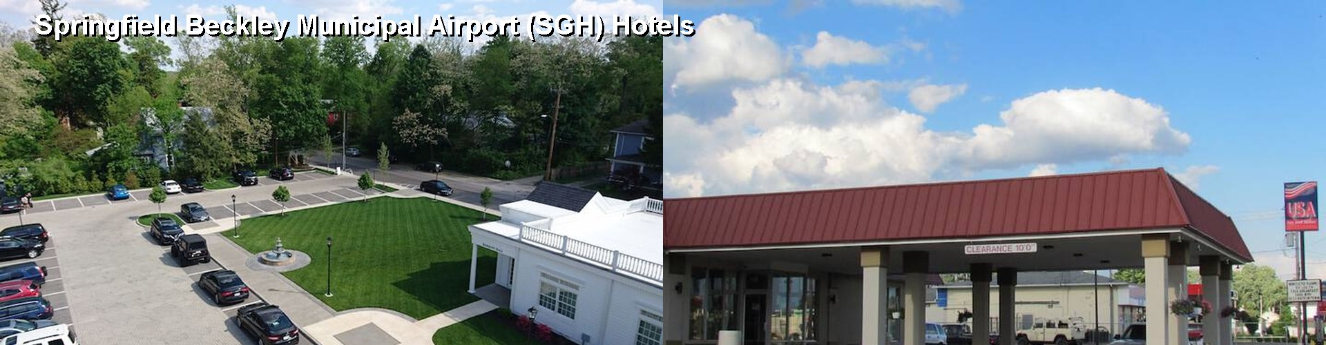 3 Best Hotels near Springfield Beckley Municipal Airport (SGH)