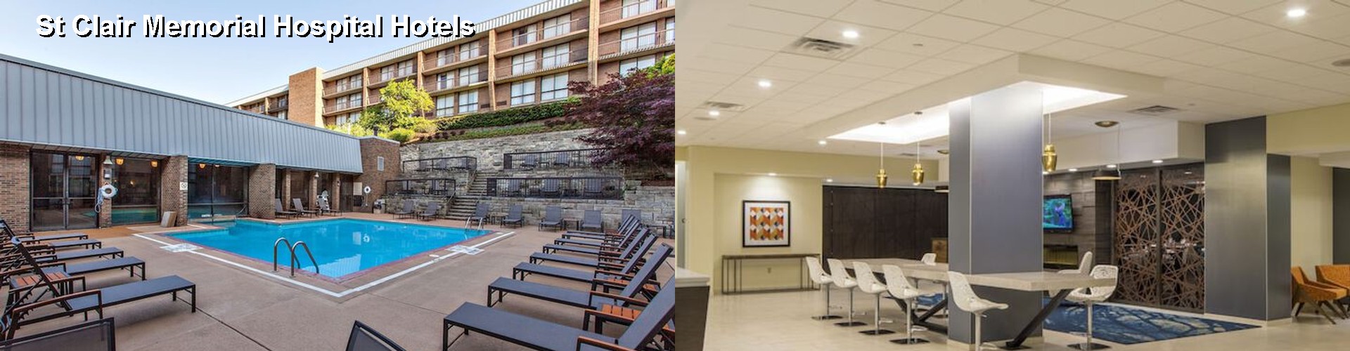 5 Best Hotels near St Clair Memorial Hospital