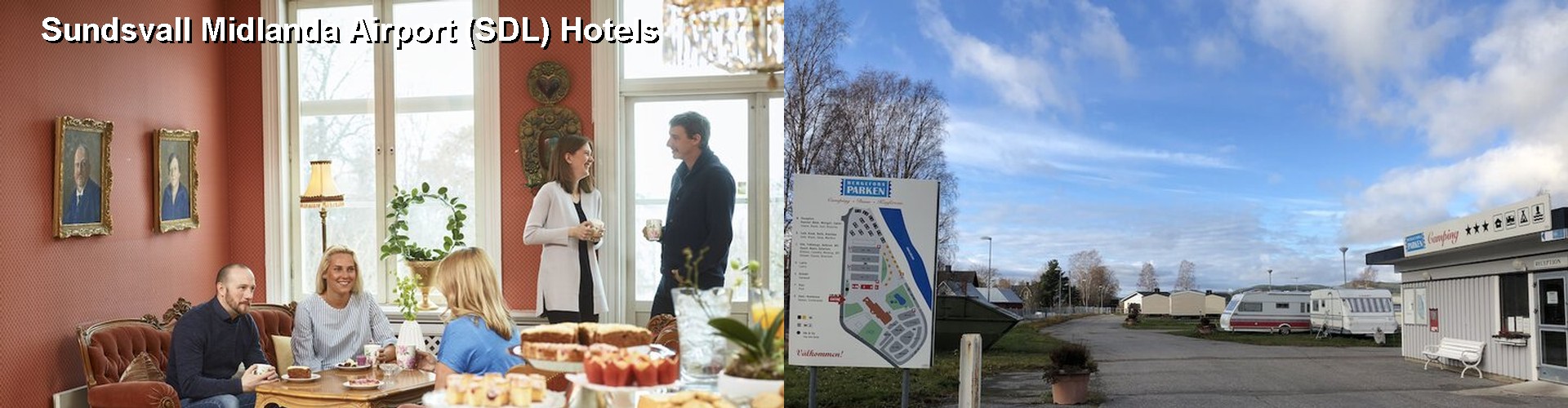4 Best Hotels near Sundsvall Midlanda Airport (SDL)