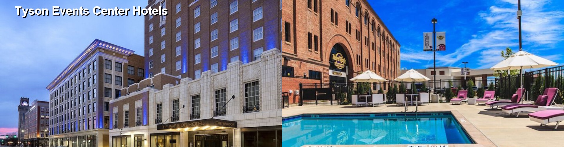 4 Best Hotels near Tyson Events Center
